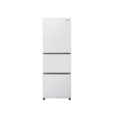 Panasonic樂聲 NRC290GHW3 241公升  ECONAVI 智慧節能三門雪櫃 雪亮白